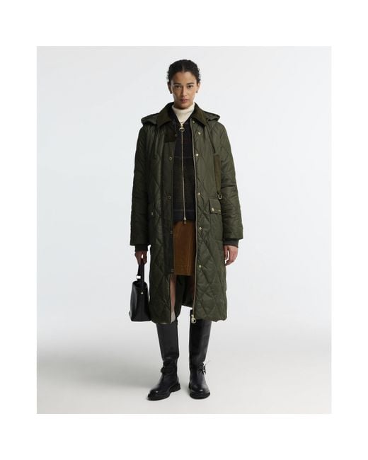 Barbour Green B.Li Rudson Qlt Jkt Ld64