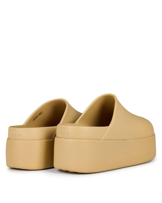 CROCSTM Natural Dylan Platform Clogs
