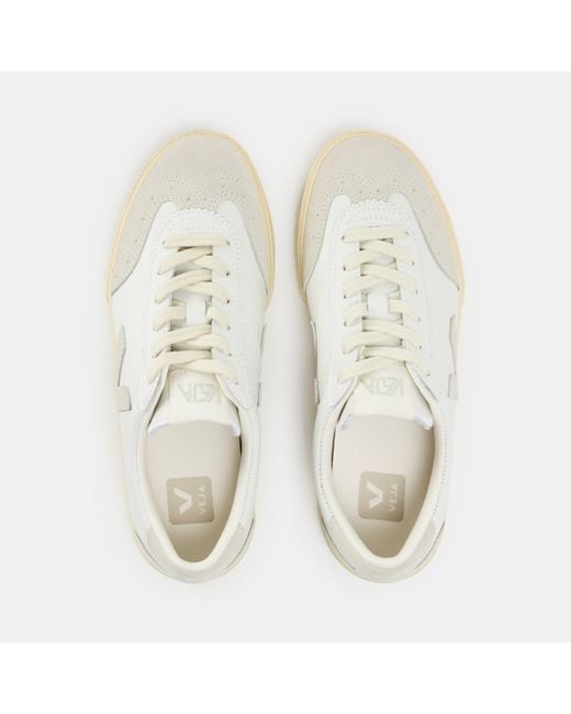 Veja White Volley Court Trainers