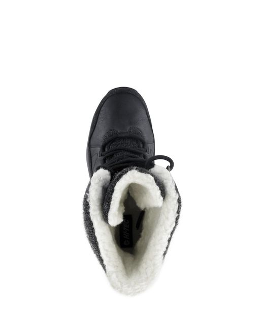 Hi-tec Black Riva Mid Boots