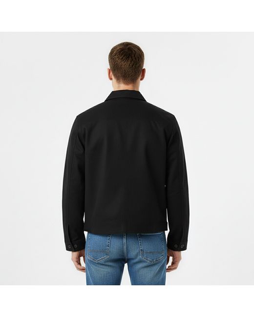Jack Wills Black Shire Utility Overshirt for men