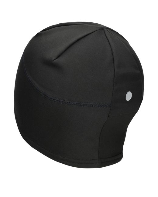 Asics Black Winter Running Beanie for men