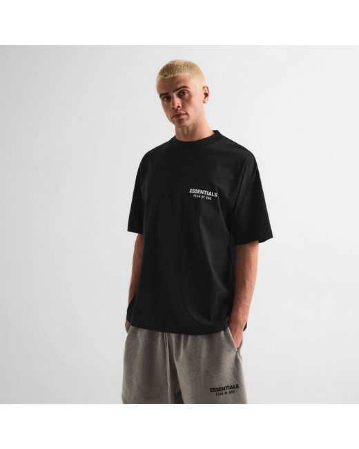 Fear Of God Black T-Shirt for men