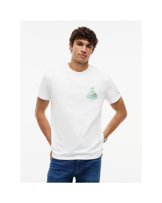 Tommy Hilfiger White Tj Nvtly Pizza T Sn64 for men