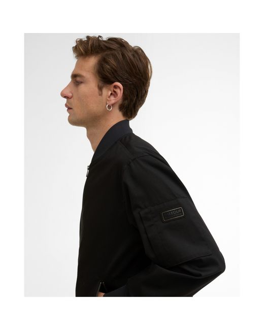 Barbour Black Tardon Casual Jacket for men