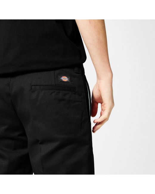 Dickies Black Slim Fit Work Trousers for men