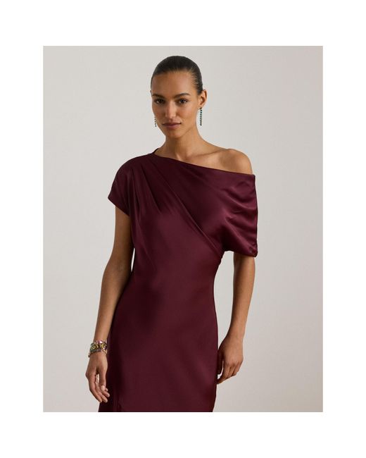 Ralph Lauren Purple Neagan Ball Gown