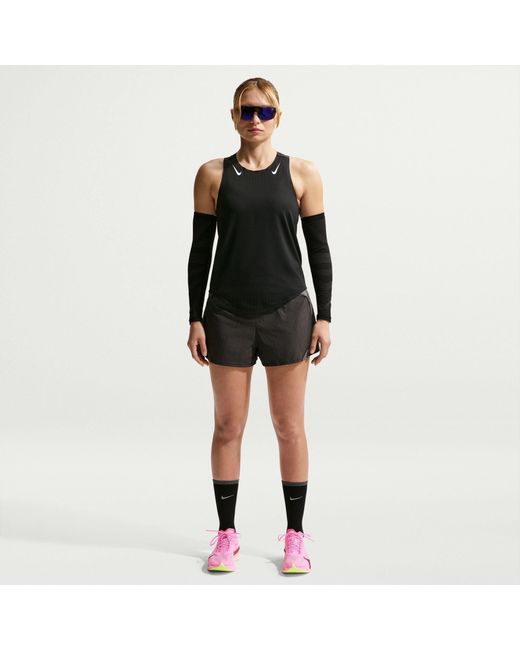 Nike Black Aeroswift Dri-Fit Adv Running Vest