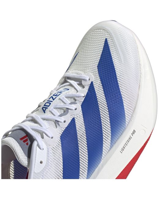 Adidas Blue Adizero Boston 13 Road Running Shoes for men