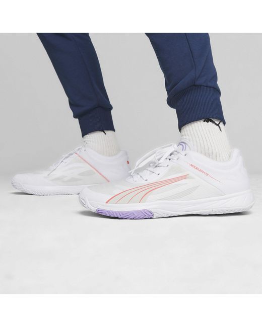 PUMA White Accelerate Turbo