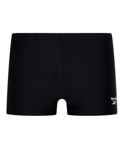 Reebok Black Performance Swim Shorts Bardo for men