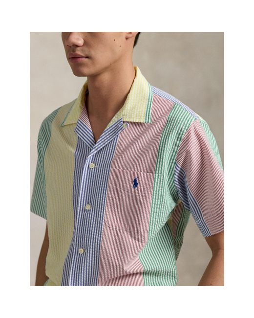 Polo Ralph Lauren Multicolor Fun Seersucker Short-Sleeve Patterned Shirt for men