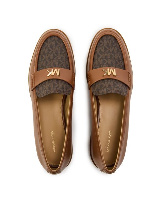 MICHAEL Michael Kors Brown Mmk Lex Loafer Ld54