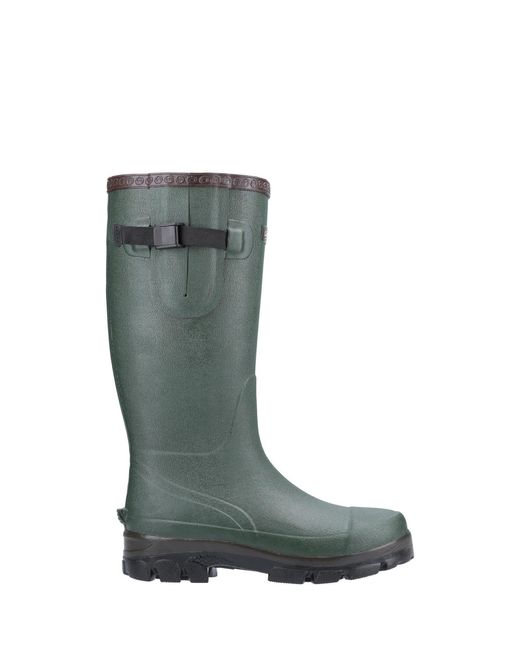 Cotswold Green Grange Buckle Fastening Wellington Boot for men