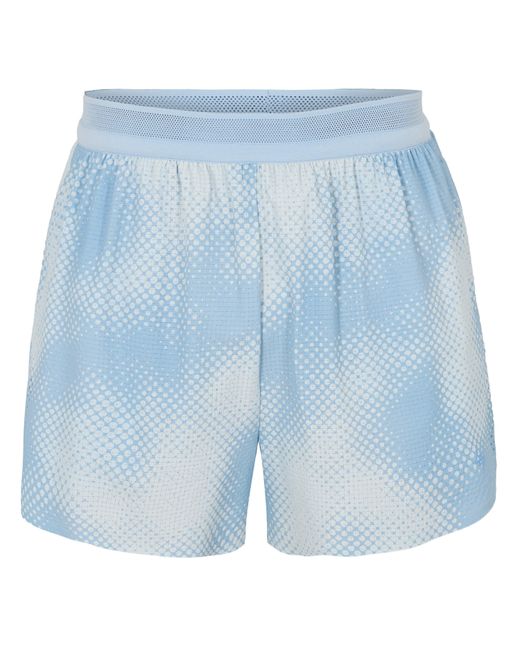 REPRESENT 247 Blue Performance Gym Shorts for men