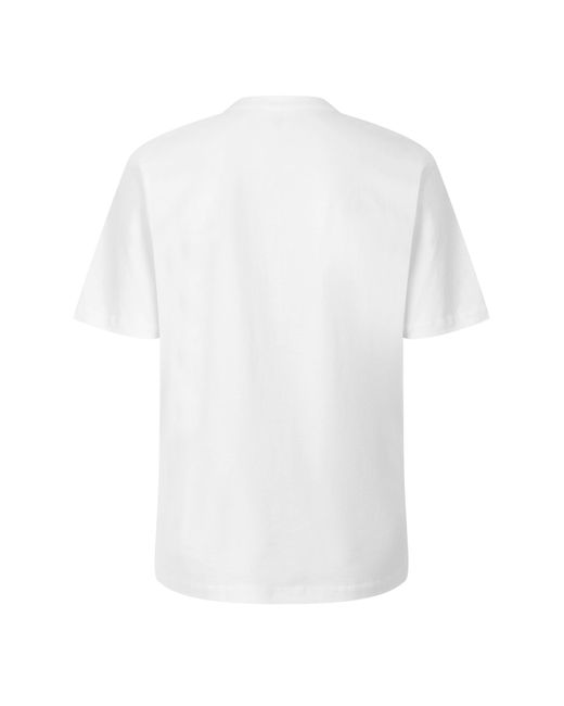 Castore White Crew Neck T-Shirt for men