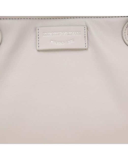 Emporio Armani Gray Shopping Bag