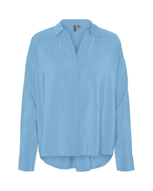 Vero Moda Blue Vmqueeny Shirt