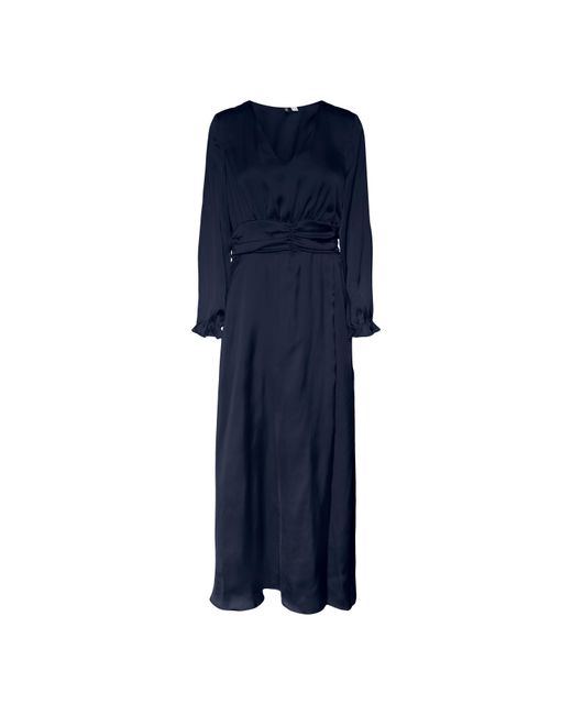 Vero Moda Blue Honey Maxi Tea Dress