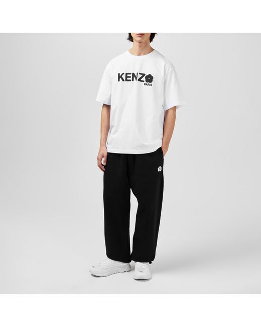 KENZO White Boke Flower T-Shirt for men