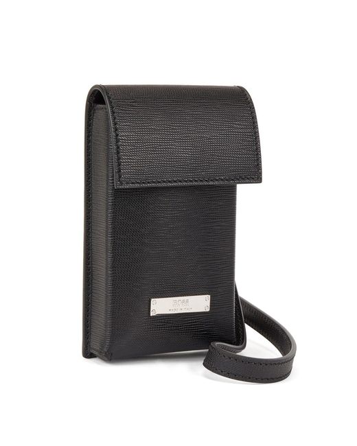 Boss Gray Gallerya Neck Pouch for men