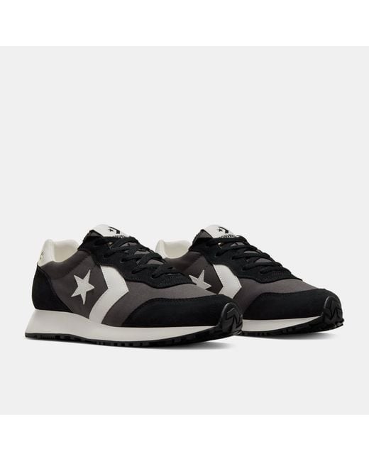Converse Black Adults Omega Trainer Classic Low-Top Trainers