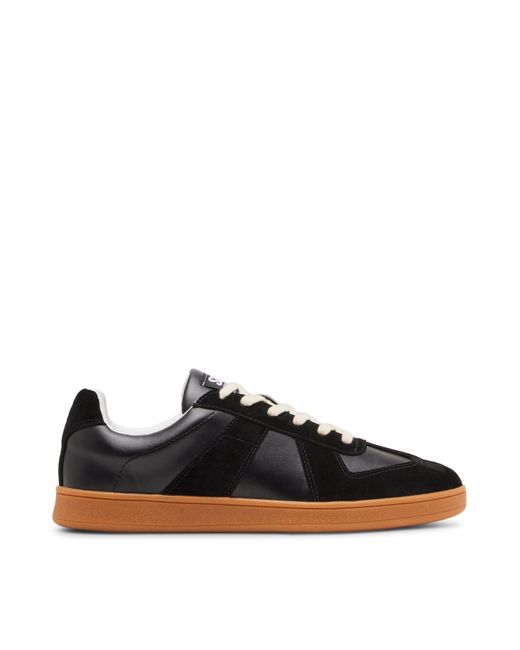 Steve Madden Black Waltor Court Low-Top Trainers for men