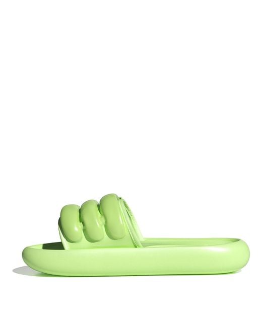 Adidas Green Adilette Zplaash Slider Slipper