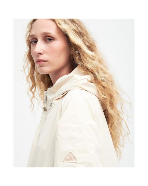 Barbour Natural Penarth Showerproof Lightweight Rain Anorak