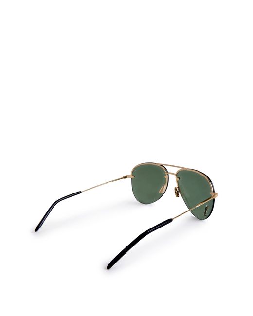 Saint Laurent Metallic Classic 11 M Aviators