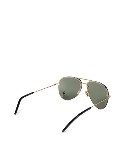 Saint Laurent Metallic Classic 11 M Aviators
