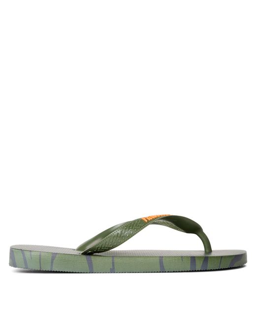 Havaianas Green Camouflage Flip Flops