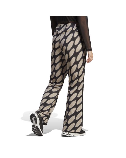 Adidas Originals Black High-Rise Flared Trousers