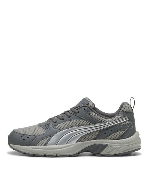 PUMA Gray Milenio Tech Lt Runners for men
