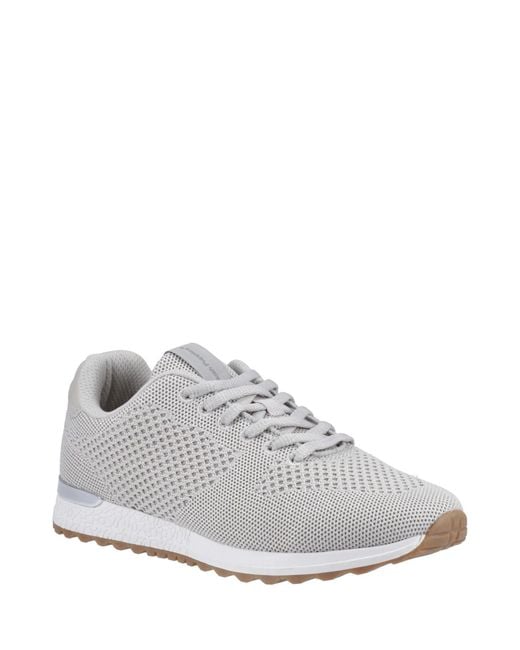 Hush Puppies Gray Katrina Trainer