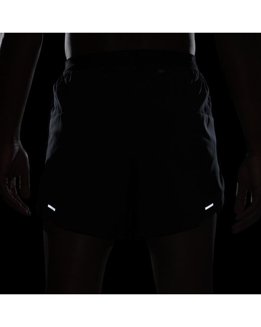 Nike Blue Stride 5In Performance Shorts for men