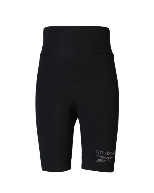 Reebok Black Jersey Jogger Shorts