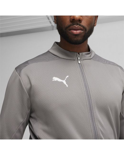 PUMA Gray Performance Moisture-Wicking Training Jacket for men