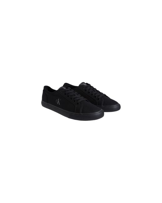 Calvin Klein Black Low-Top Trainers for men