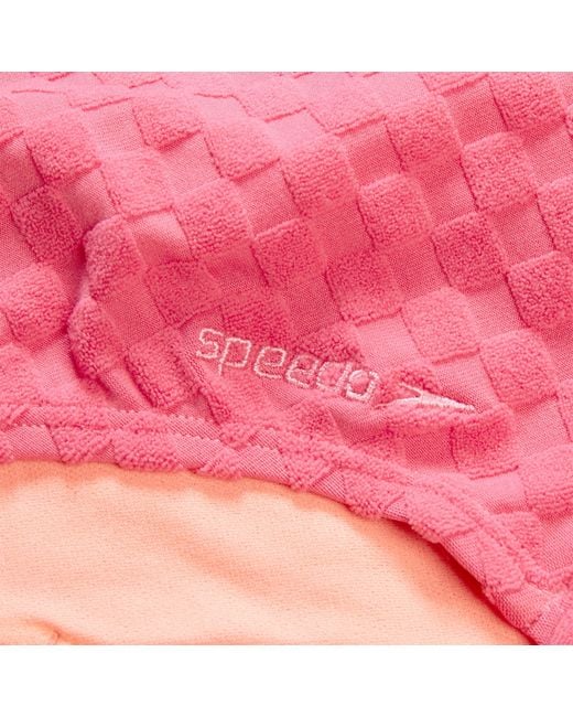 Speedo Pink Ty C Out One Piece Swimsuit