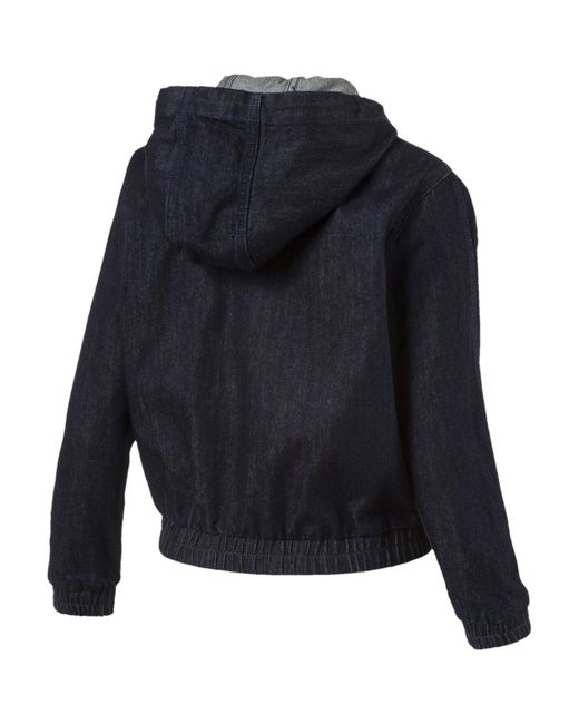 PUMA Blue (8) Denim T7 Track Jacket