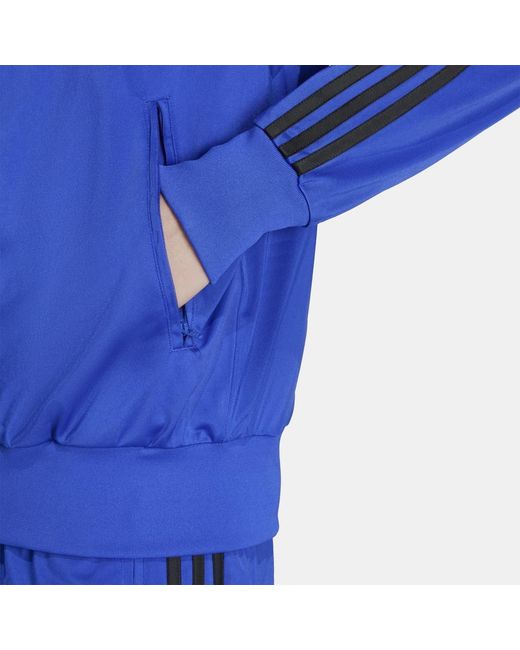 Adidas Originals Blue Adicolor Classics Firebird Track Top for men