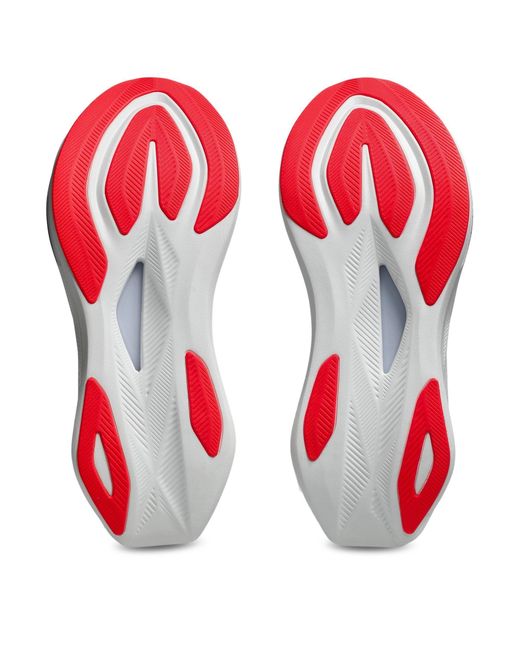Asics White Sonicblast Road Running Shoes for men