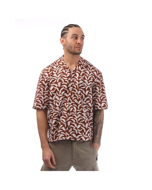 Boss Brown Lello Shirt for men