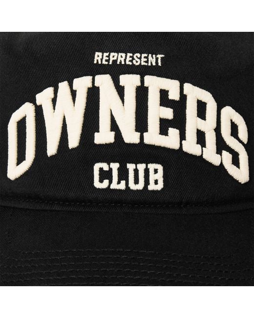 Represent Black Rep Owners Cap Sn64 for men