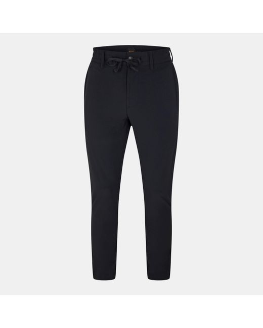 Boss Blue Tapered Chinos for men