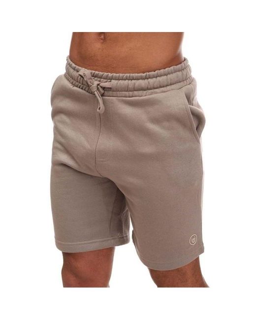 Duck and Cover Gray Shawrtz Jog Shorts for men
