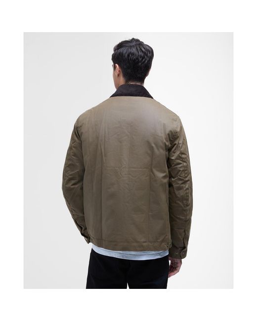 Barbour Green B.Intl Smq Waxed Jacket for men