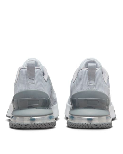 Nike Gray Air Max Alpha Trainer 6 Workout Shoes for men