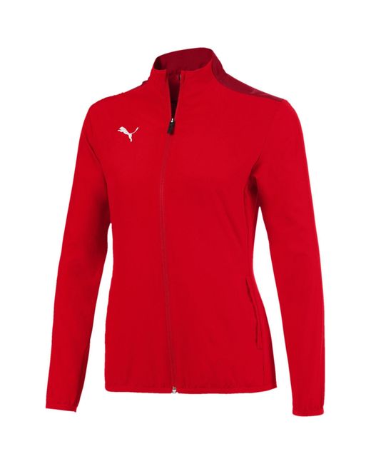 PUMA Red Teamgoal 23 Sideline Jacket W Training